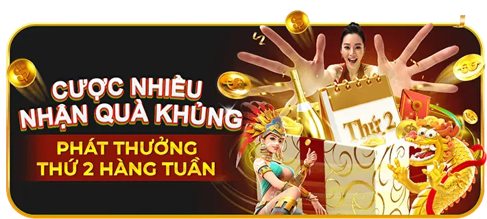 Biểu tượng hoàn trả tiền cược thể thao hàng tuần tại vclub khuyến mãi